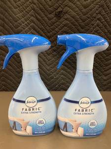 lot 13 image: Pair of Febreze Fabric Extra Strength Refresher Sprays