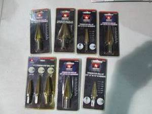 lot 73 image: Lot of titanium step style drill bi...