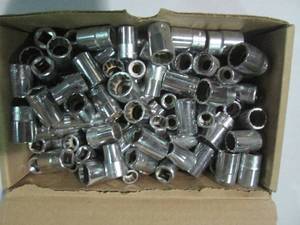 lot 92 image: Huge lot of 38in SAE Chromium shal...