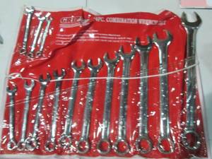 lot 106 image: 14pc Combination Wrench set from 1...