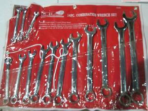 14pc Combination Wrench set from 1/...