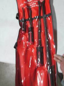 lot 108 image: 4pc Comfort-Grip Pry bar set (8in t...