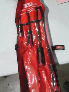 lot 109 image: 4pc Comfort-Grip Pry bar set (8in t...