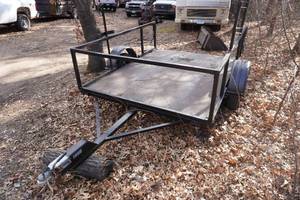 2000 Home Made 8' Single Axle Utility Trailer