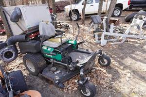 Lesco Model ZTwo Zero Turn Lawn Mower With Bagger Attachment