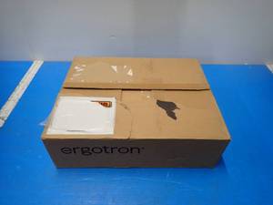 lot 46 image: Ergotron Dual Monitor Stand new in box