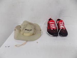 lot 43 image: Nike Free trainer #9.5  Snap on Hat