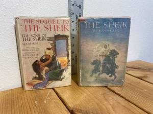 lot 58-B2025 image: First Editions of The Sheik & The Son of the Sheik by EM Hull Both with Dust Covers Protected