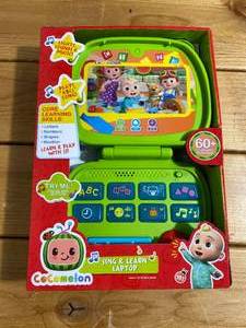 lot 27-B2025 image: New in Box Cocomelon Play Laptop