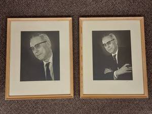 lot 39U image: Vintage Signed Black & White Portraits by Schilling