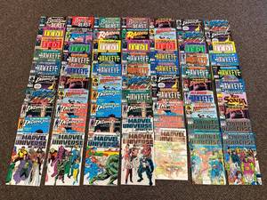 lot 25E image: Vintage Comic Lot Marvel, Star Wars, Indiana Jones Series