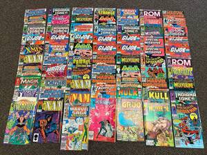 lot 12E image: Large Lot of Vintage Marvel and Popular Comics Collection