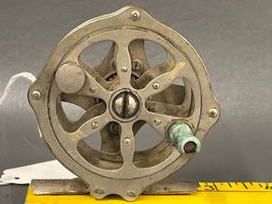 lot 13T image: Antique Winchester Fishing Reel Model 1336 USA