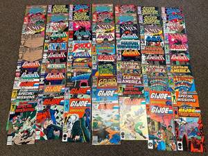 lot 14E image: Vintage Marvel Comics Collection G.I. Joe, Punisher, X-Men, Silver Surfer