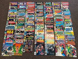 lot 20E image: Extensive Collection of Vintage Marvel Comics Including Punisher and Wolverine