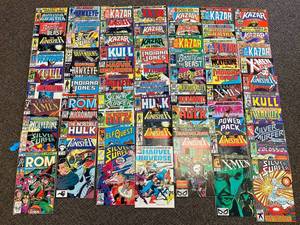 lot 22E image: Marvel and DC Vintage Comic Book Lot Hulk, Wolverine, Ka-Zar