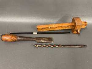 lot 24T image: Vintage Winchester Woodworking Tool Set
