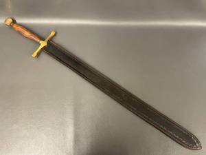 lot 29N image: Handcrafted Medieval Short Sword with Sheath