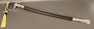 lot 43N image: Ornate Ceremonial Sword with Scabbard and Tassel