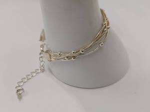 lot 175R image: Elegant 925 Sterling Silver Multi-Strand Bracelet