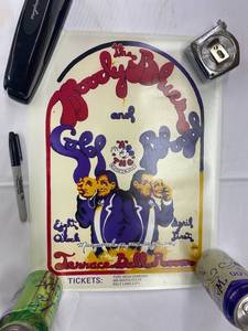 lot 93B image: Age Unknown-Moody Blues Concert Poster