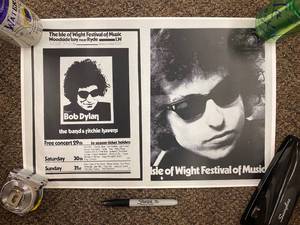 lot 100B image: Age Unknown-Bob Dylan Festival Poster