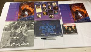 lot 101B image: Moody Blues Calendars & CD Collection Lot-Some Sealed