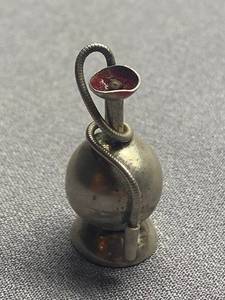 lot 55B image: Vintage Sterling Silver 925 Decorative Unique Charm Pendant