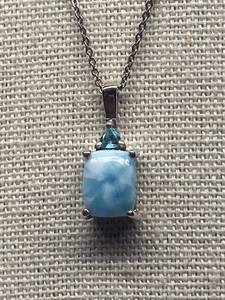 lot 68B image: DJoy 925 Sterling Silver Pendant Necklace