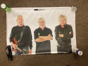 lot 87B image: Collectible Poster of Iconic Musicians-Moody Blues