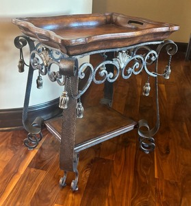 lot 28 image: Maitland Smith Side Table