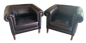 Pair of Epoque Giselle Chairs by Egon Von Furstenberg