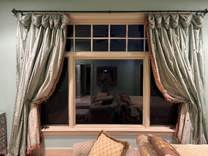 lot 63 image: Stylish Curtains