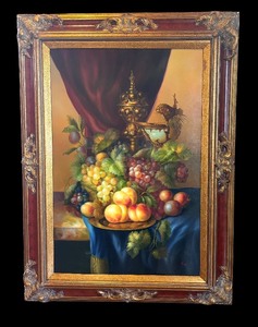 lot 52 image: Stunning Original Still Life Painting by James