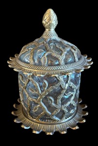 lot 55 image: Decorative Lidded Jar