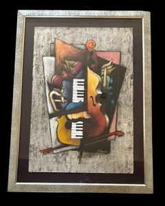 lot 47A image: Original Musical Abstract Artwork
