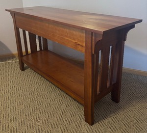 lot 90 image: Arts and Crafts Style Console Table