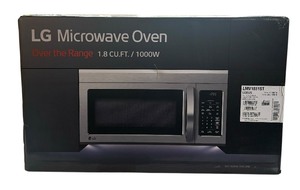 lot 143 image: New LG Over the Range Microwave Oven