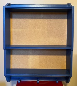 lot 161 image: Beautiful Blue Shelf