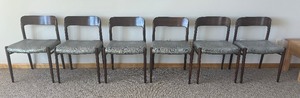 lot 55A image: Set of Six Danish Dining Chairs