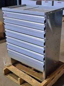 C Tech Manufacturing Metal Storage Unit 7-drawer
