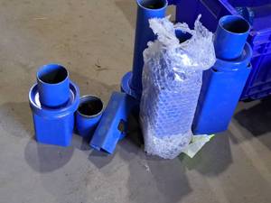 lot 49 image: Lot of  Assorted Power Post Driver Accessories