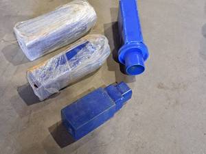 lot 50 image: Lot of  Assorted Power Post Driver Accessories