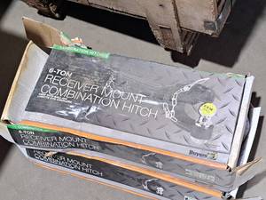 lot 117 image: 6-Ton Receiver Mount Combination Hitch