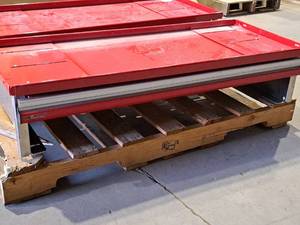 lot 20 image: C Tech Manufacturing Sliding Storage Unit 1-drawer