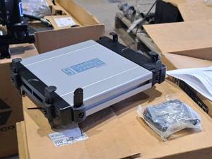 lot 73 image: Gamber Johnson Notepad V Universal Cradle Computer Mounts 7160-0250 (New ) with Accessories and Keys