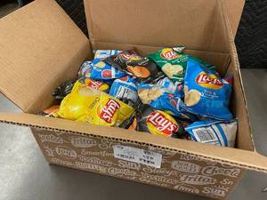 lot 36 image: Variety Pack of Lays Potato Chips - 40 Count Box