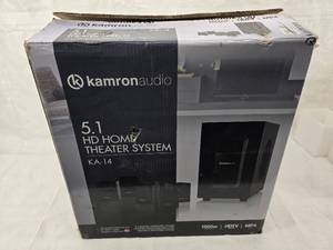 lot 19 image: Karmon Audio KA-14 5.1 HD Home Theater System