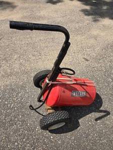 lot 101 image: Air Tank on Rolling Cart
