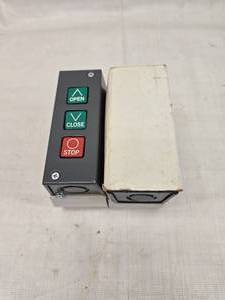 lot 111 image: (4) 3 Button Heavy Duty Garage Door Button Control Stations